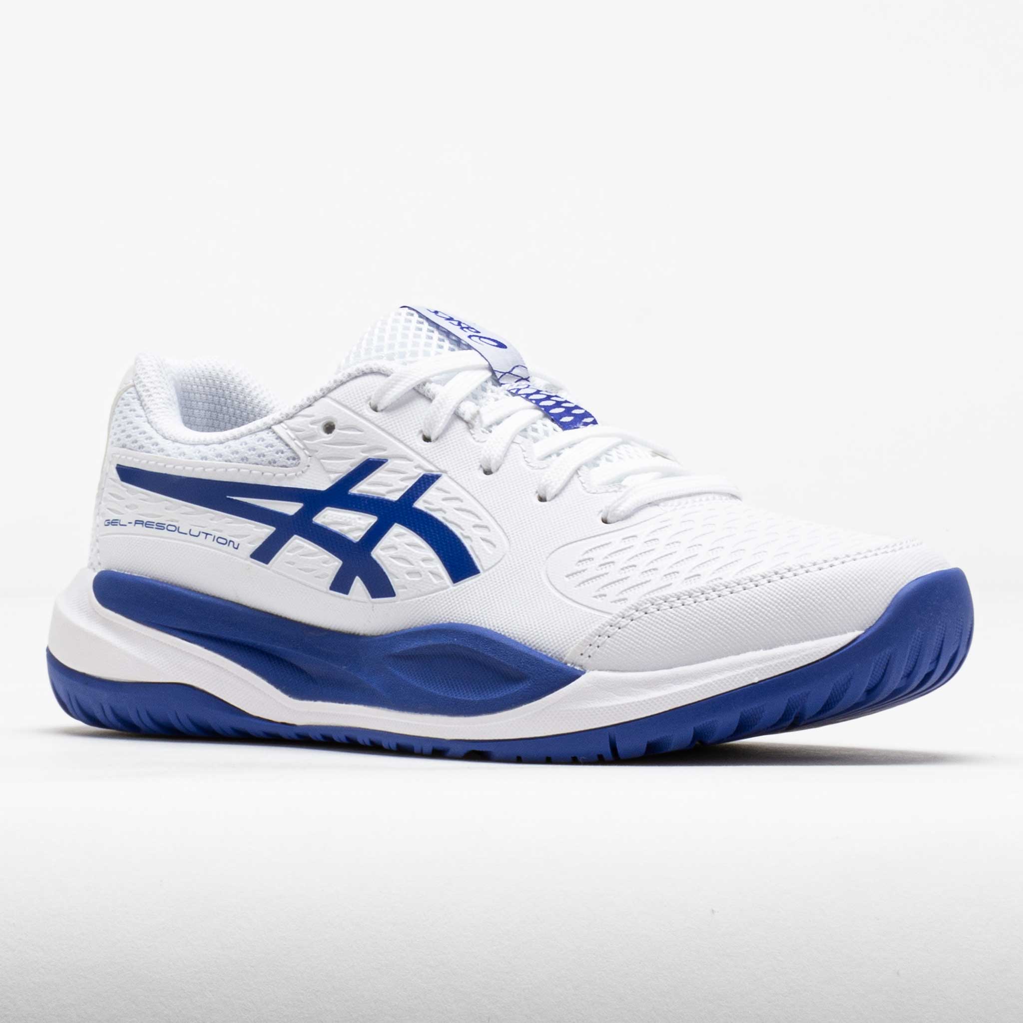 ASICS GEL-Resolution X Junior White/Dark Cobalt