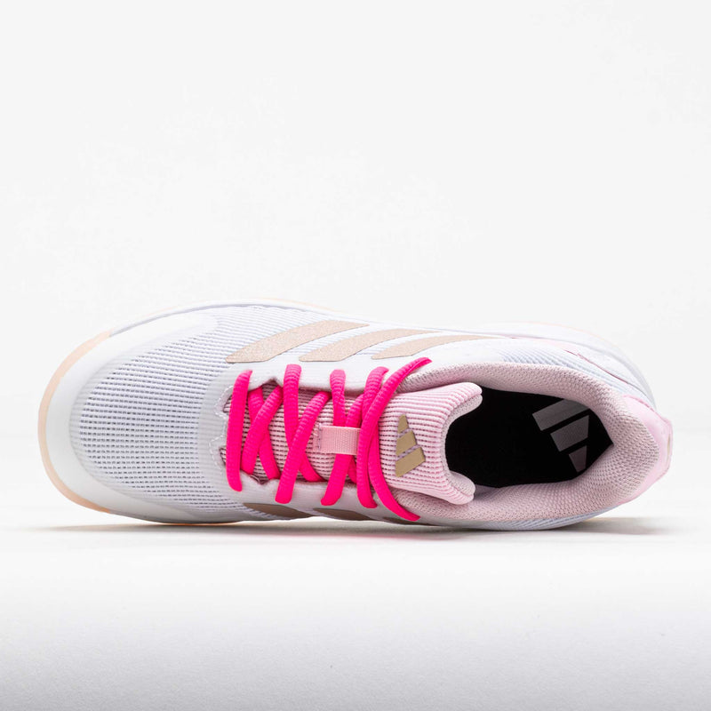 adidas Ubersonic Junior Off White/Silver Metallic/Powder Plum