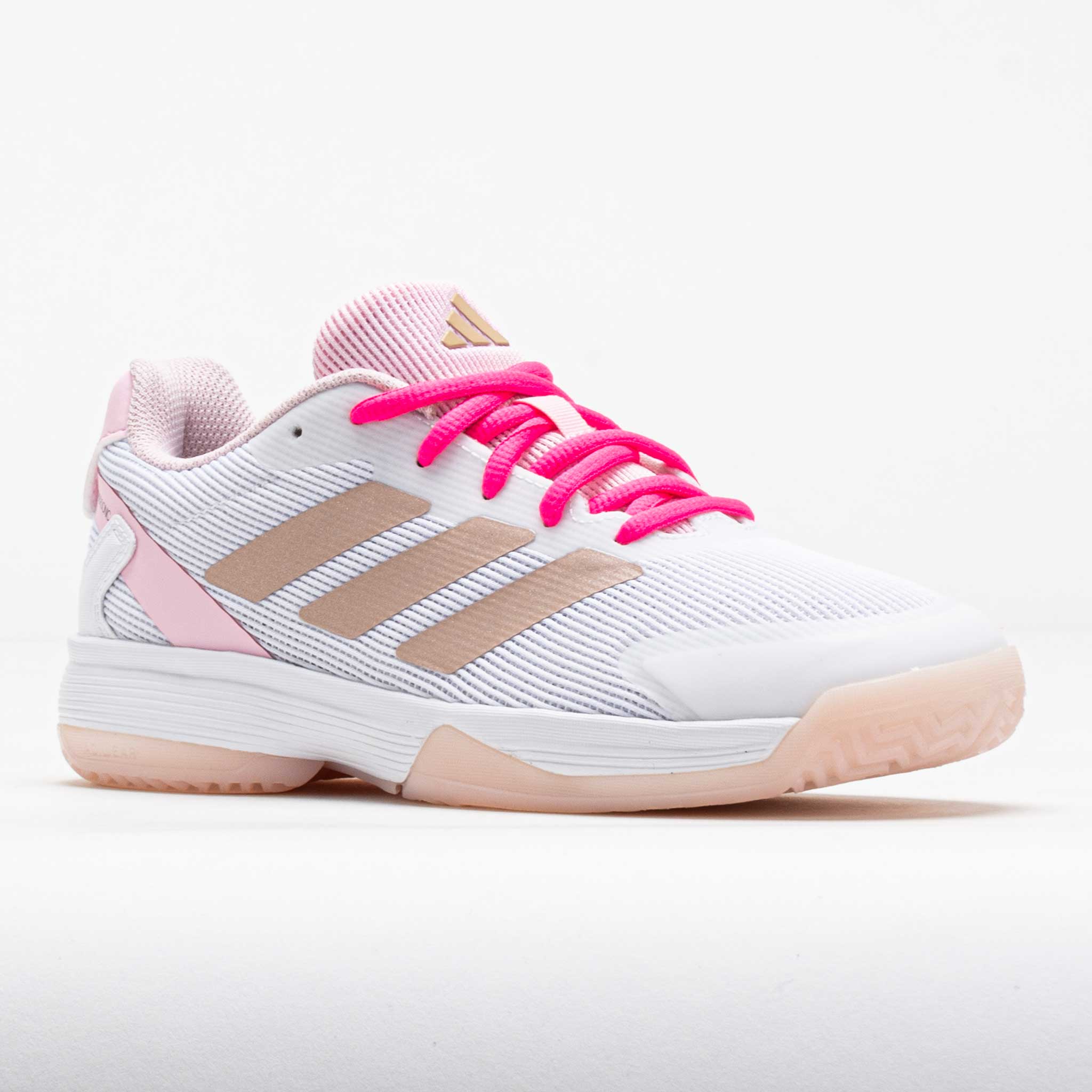 adidas Ubersonic Junior Off White/Silver Metallic/Powder Plum
