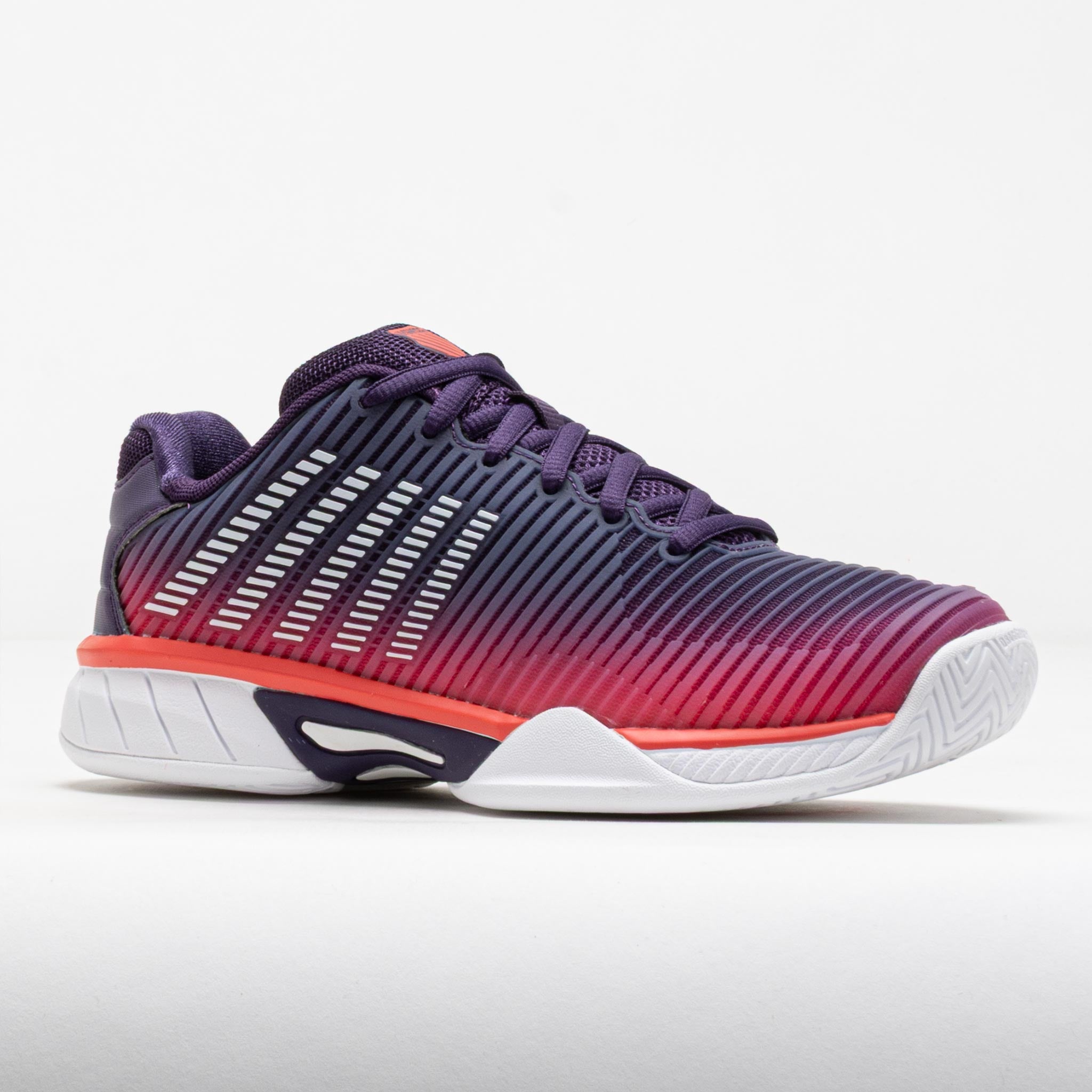 K-Swiss Hypercourt Express 2 Junior Purple Plumeria/White/Hot Coral