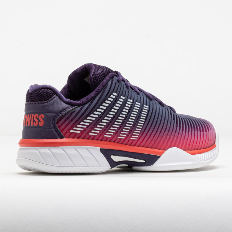 K-Swiss Hypercourt Express 2 Junior Purple Plumeria/White/Hot Coral
