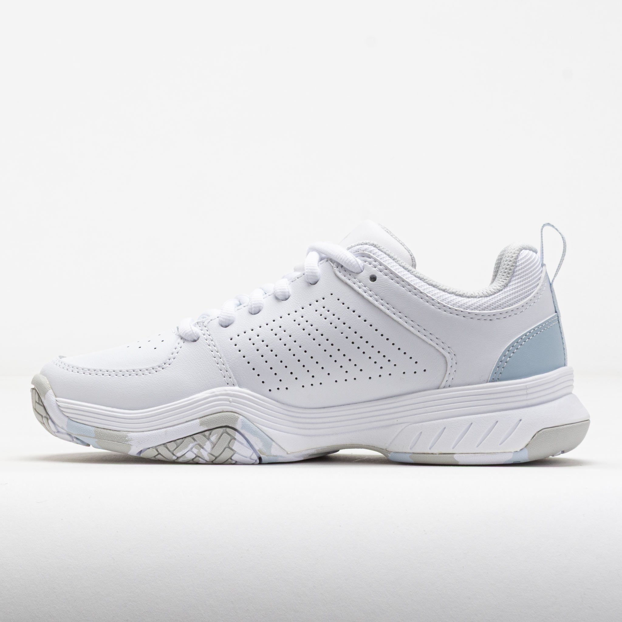K-Swiss Court Express 2 Junior White/Ballad Blue/Dawn Blue