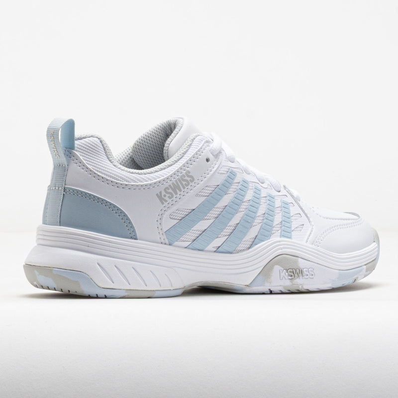 K-Swiss Court Express 2 Junior White/Ballad Blue/Dawn Blue