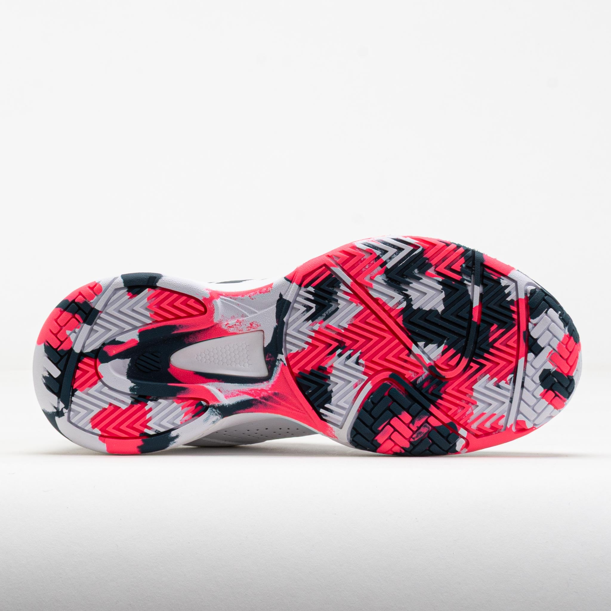2.スターチススワッグ K-Swiss Court Express 2 Junior White/Stargazer/Neon Blaze