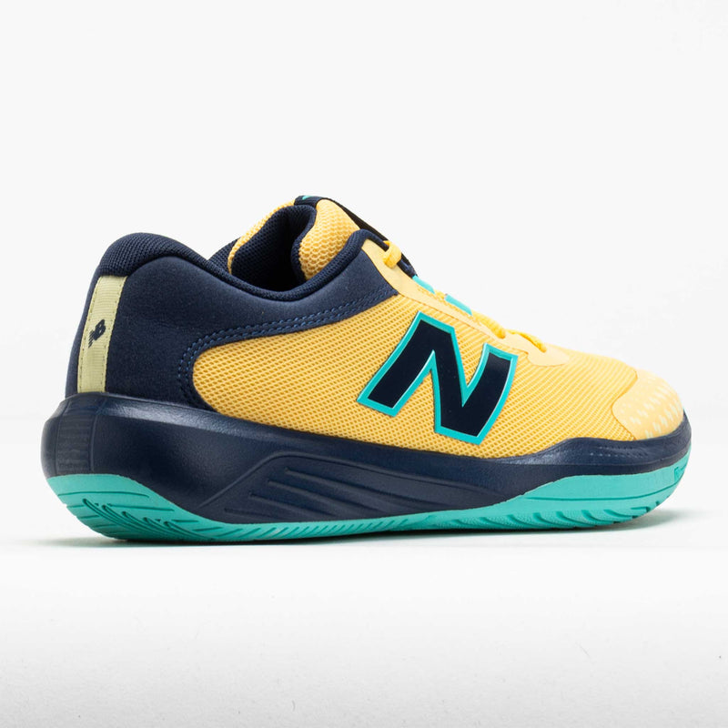 New Balance 996v6 Junior Clementine/NB Navy
