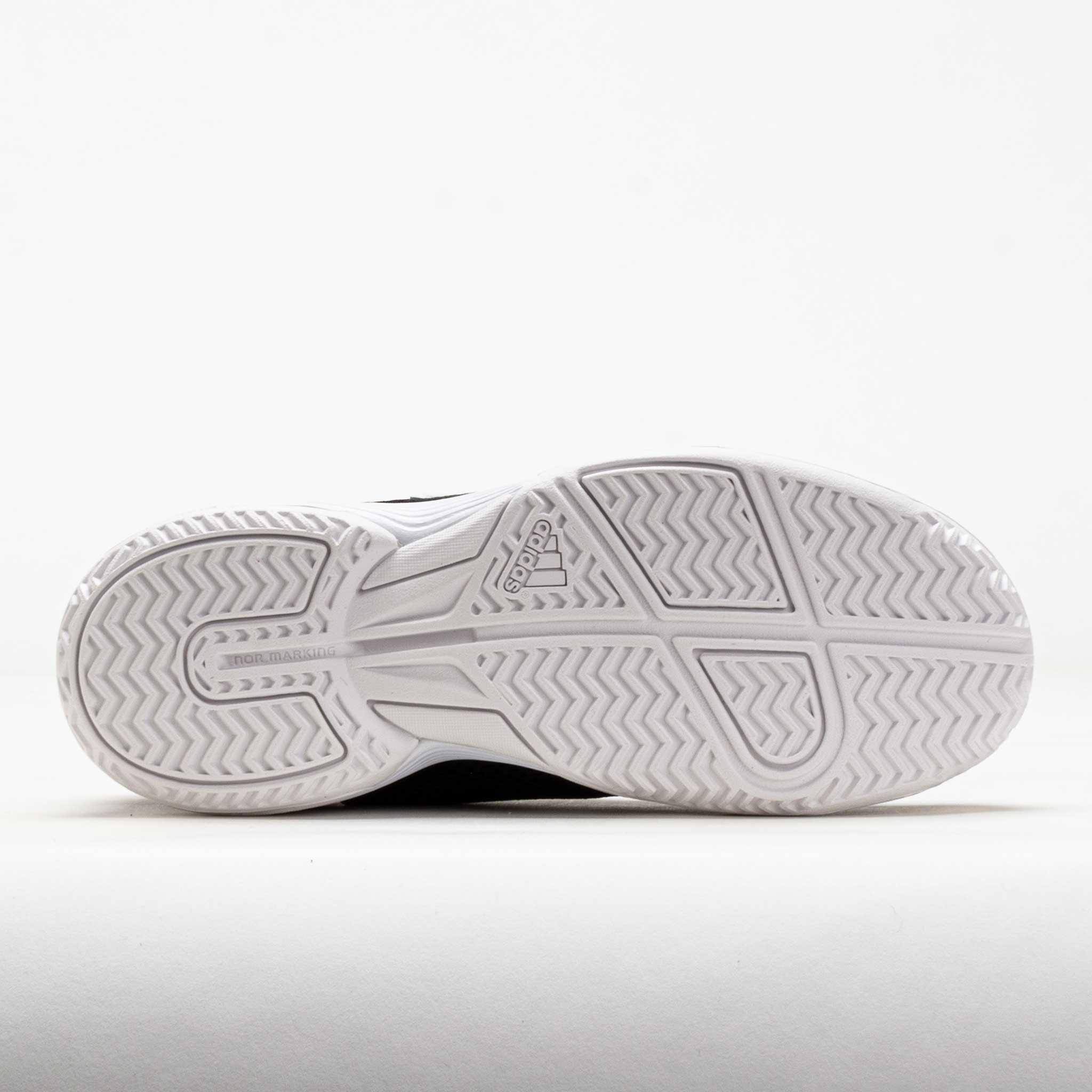 adidas CourtFlash Junior White/Silver Metallic/Core Black