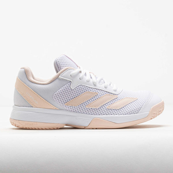 adidas CourtFlash Junior White/Wonder Quartz