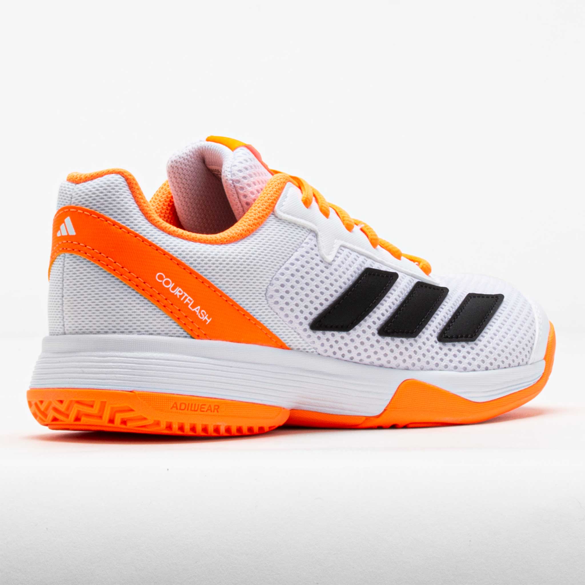 adidas CourtFlash Junior Lucid Orange/Cyber Metallic/White