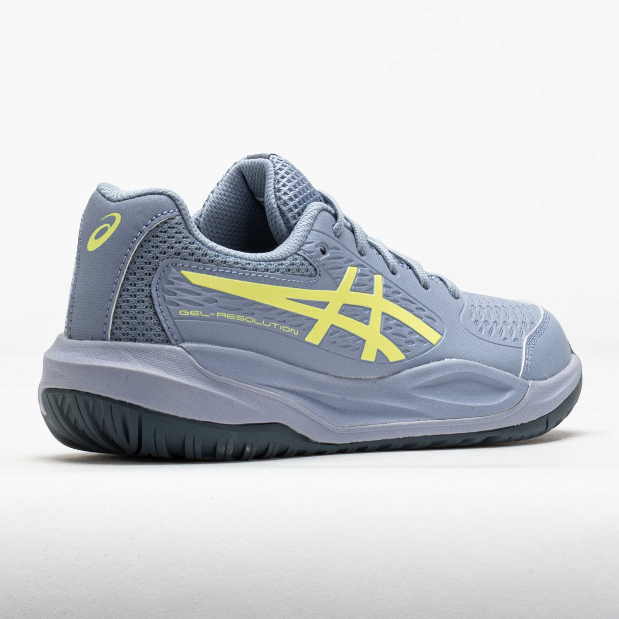 ASICS GEL-Resolution X Junior Grey Blue/Pistachio – Holabird Sports