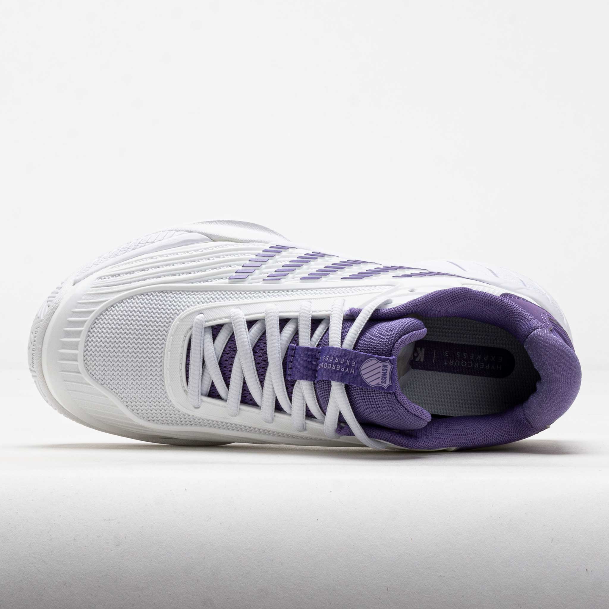 K-Swiss Hypercourt Express 3 Junior White/Purple Haze/Neon Lavendar
