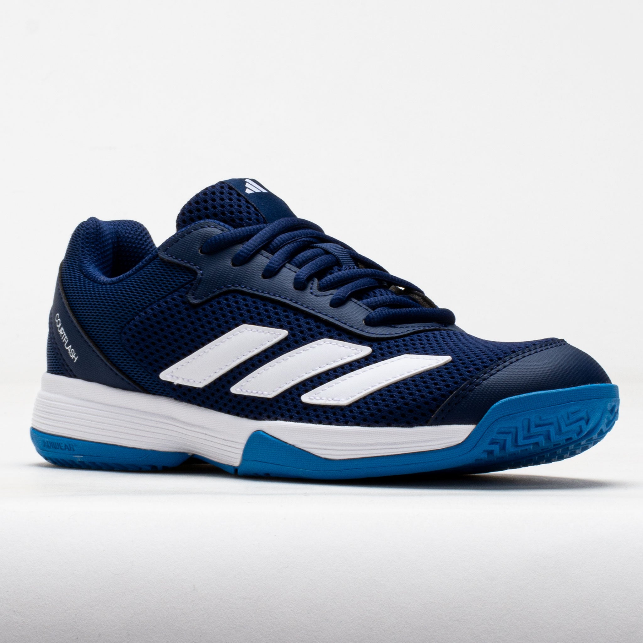 adidas CourtFlash Junior Dark Blue/White/Bright Blue