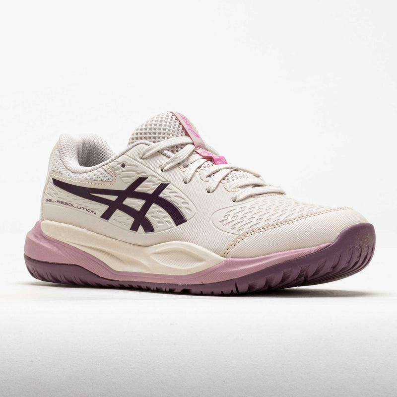 ASICS GEL-Resolution X Junior Soft Oat/Dark Aubergine – Holabird