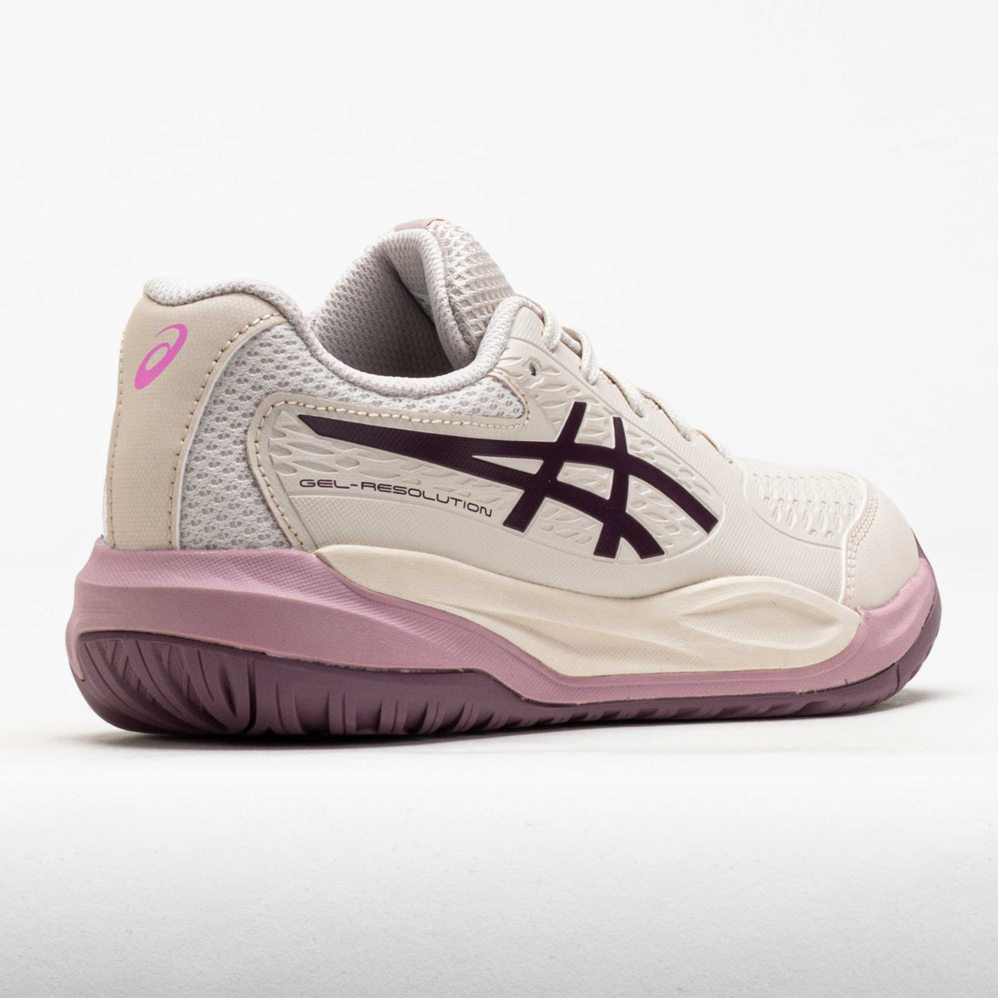 ASICS GEL-Resolution X Junior Soft Oat/Dark Aubergine – Holabird