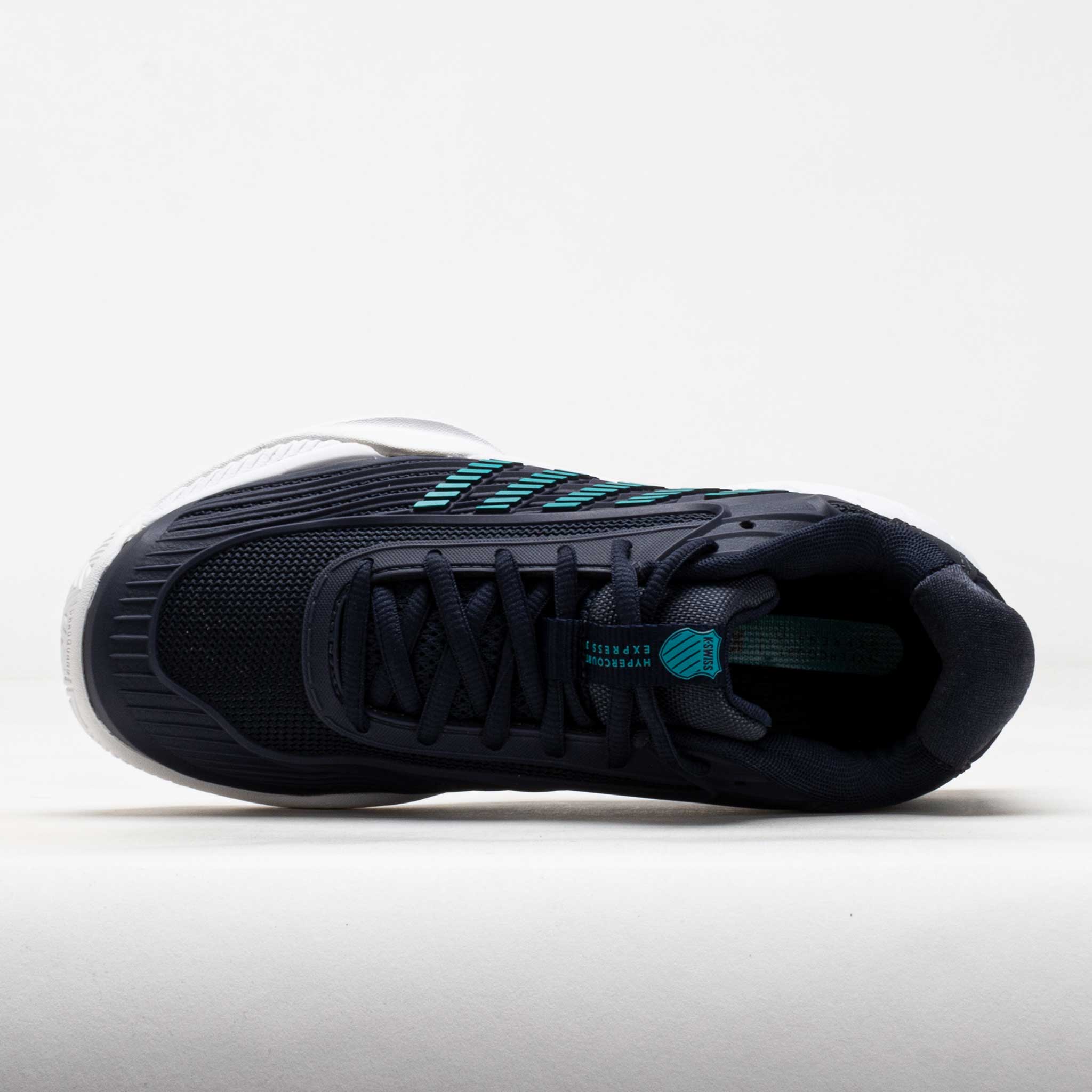 K-Swiss Hypercourt Express 3 Junior Carbon/Baltic/White