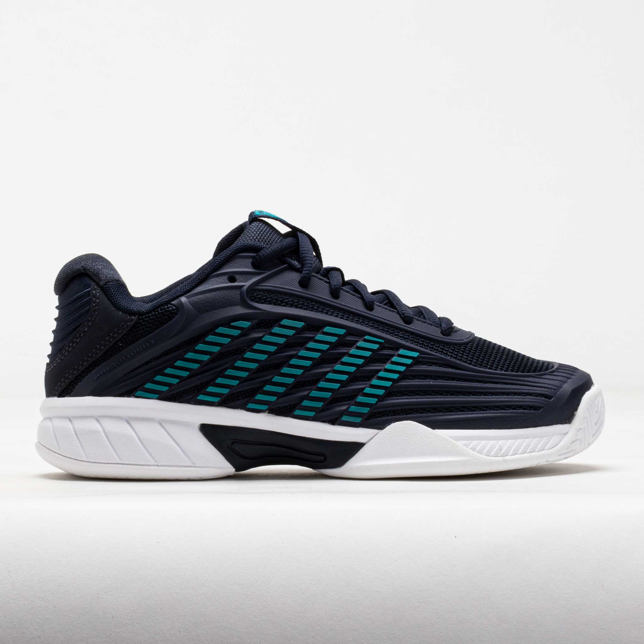 K-Swiss Hypercourt Express 3 Junior Carbon/Baltic/White