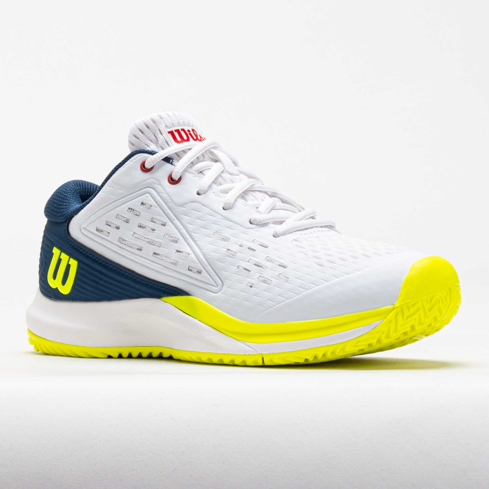 Wilson Rush Pro Ace Junior Snow White/Ensign Blue
