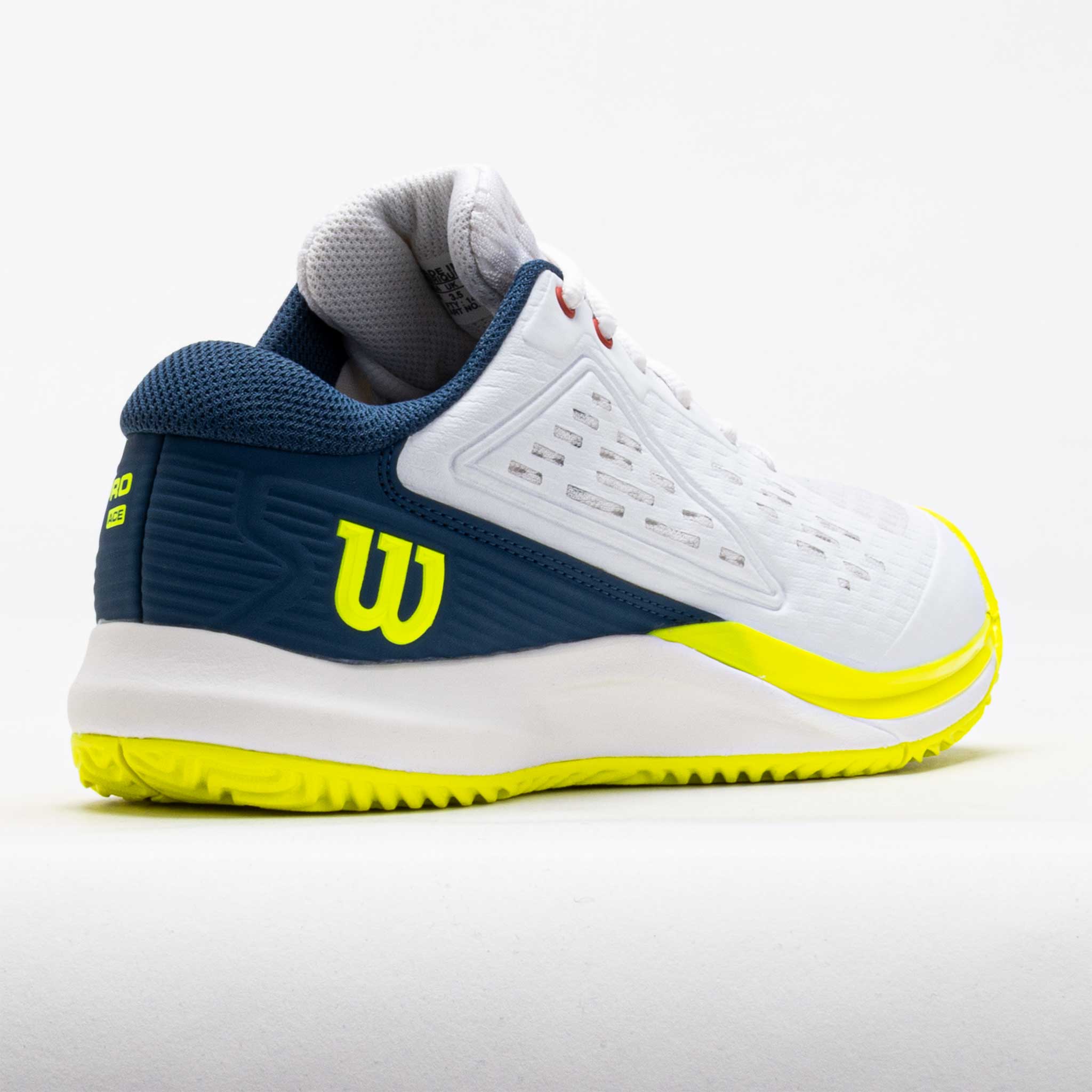 Wilson Rush Pro Ace Junior Snow White/Ensign Blue