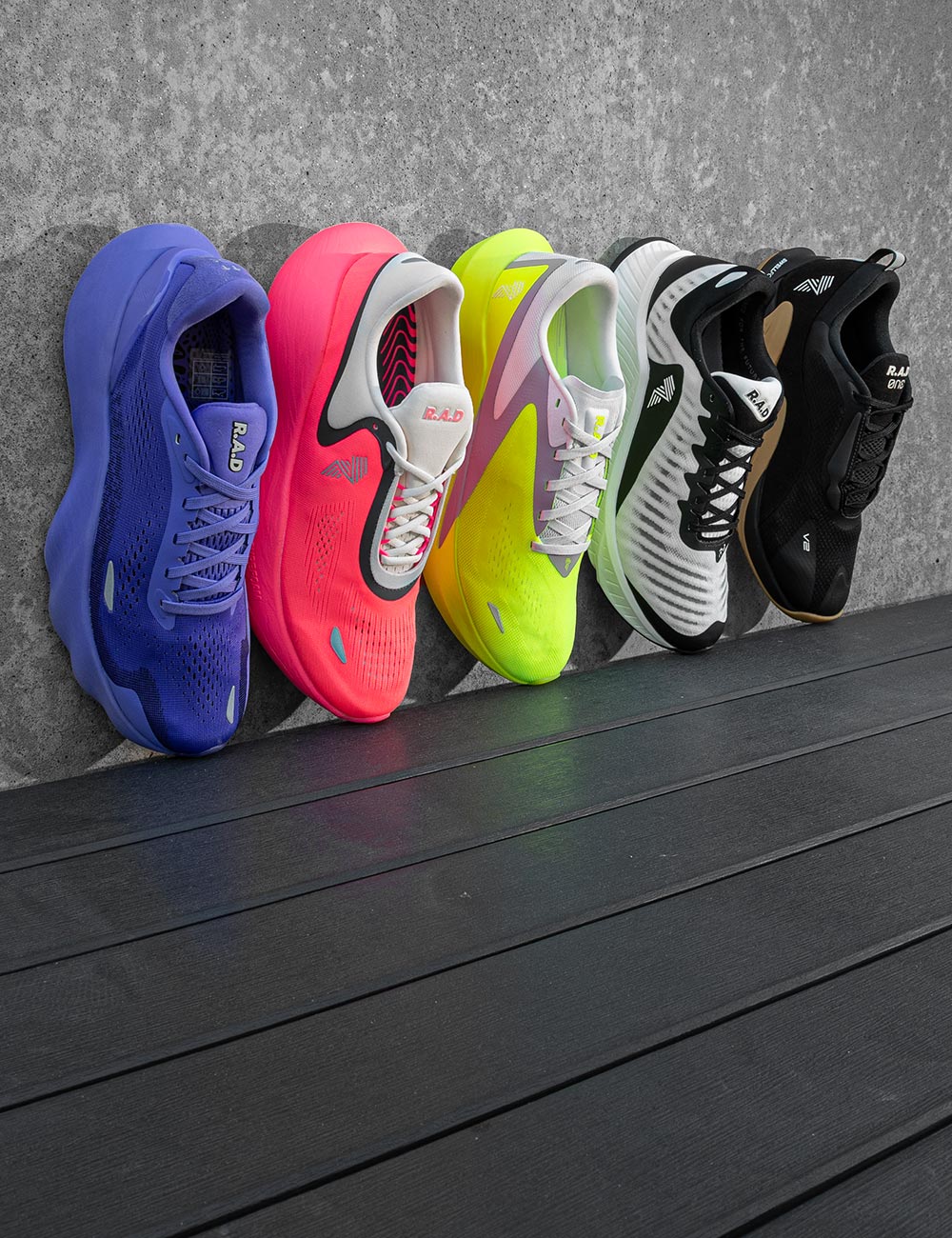 Picture of shoes from new brand R.A.D
