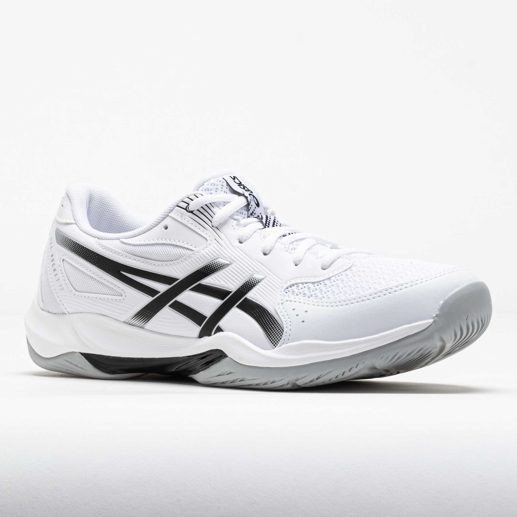ASICS GEL-Rocket 12 Men's White/Black – Holabird Sports