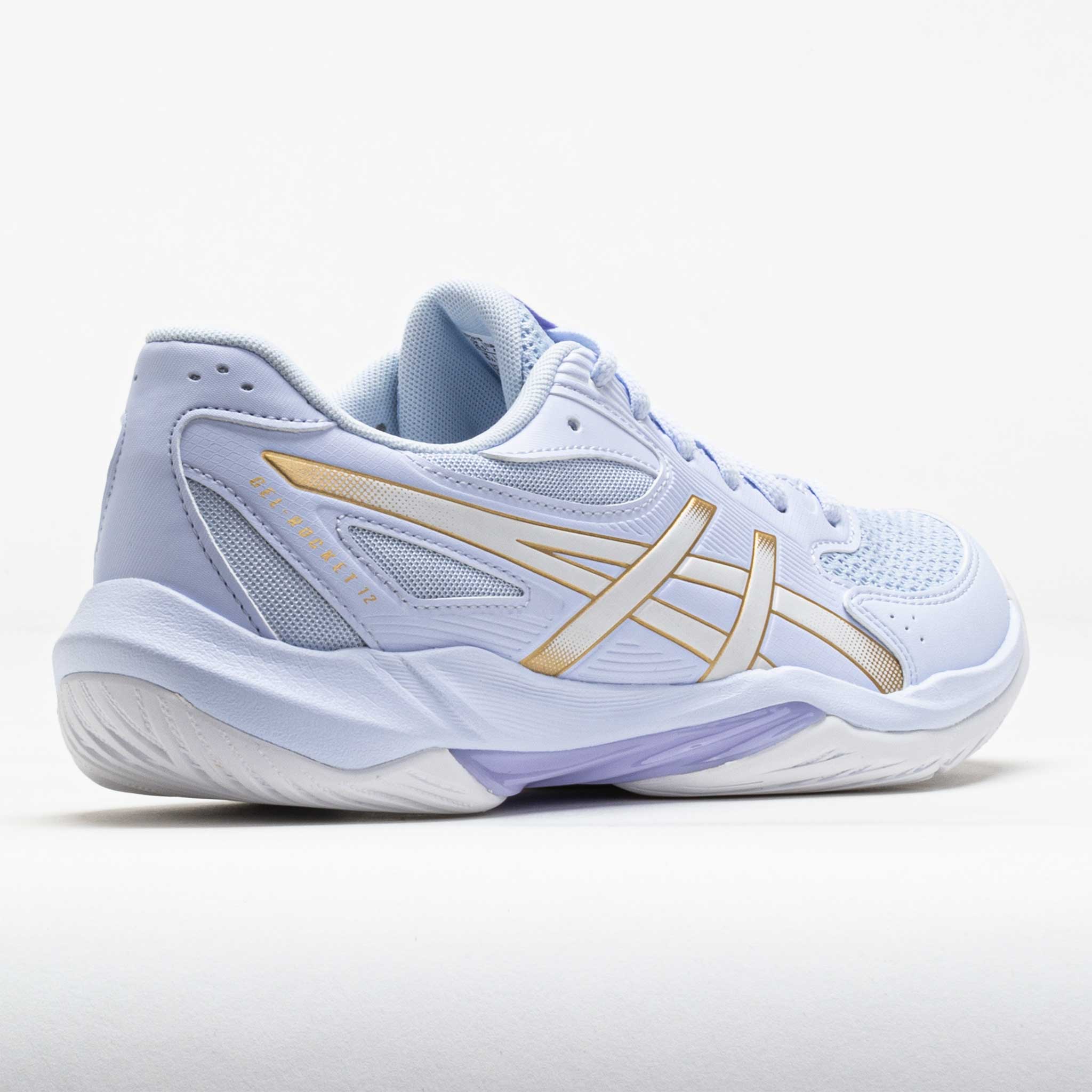ASICS GEL-Rocket 12 Women's Blue Fade/Champagne – Holabird Sports