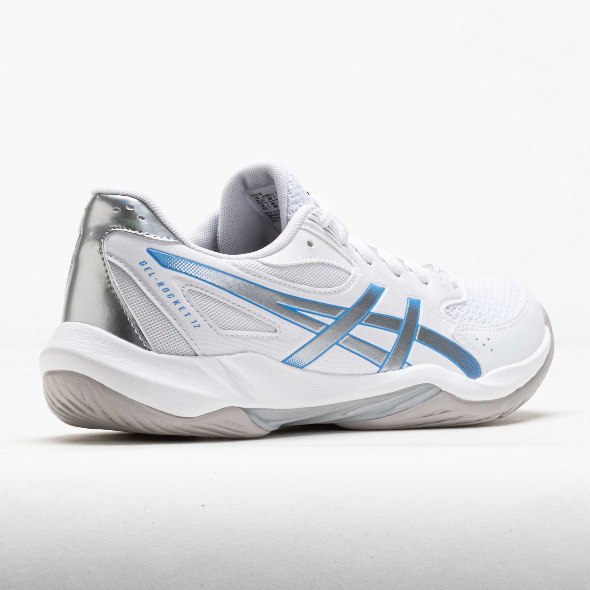 ASICS Gel-Rocket 12 Women's White/Bluebell – Holabird Sports
