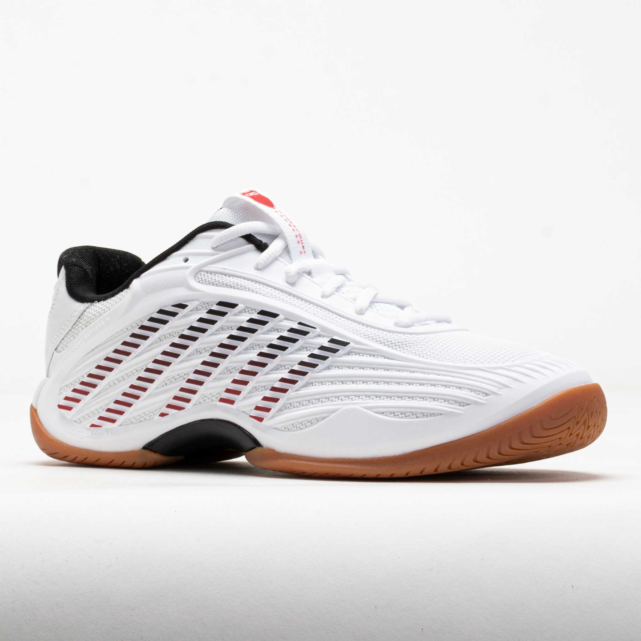 K-Swiss Hypercourt Express 3 Indoor Men's White/Black/High Risk Red