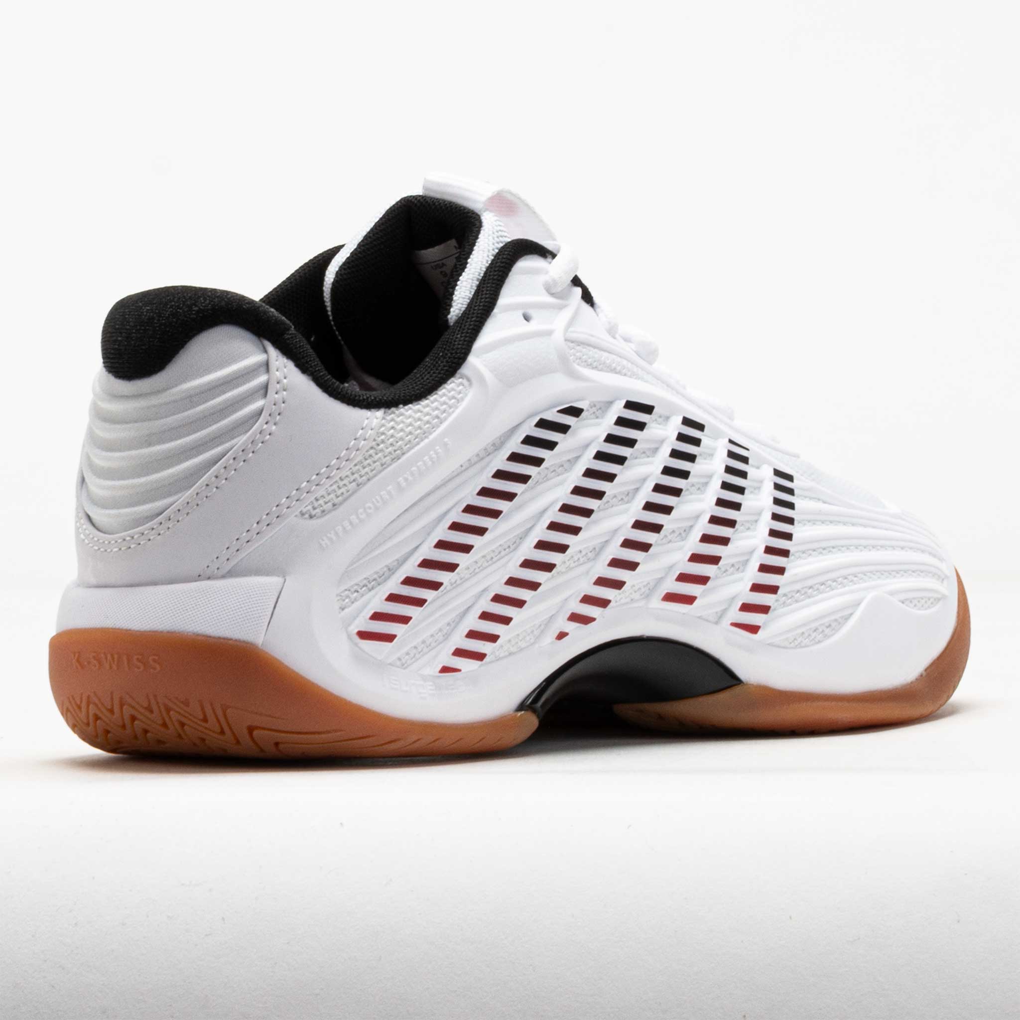 K-Swiss Hypercourt Express 3 Indoor Men's White/Black/High Risk Red