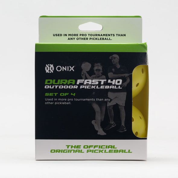Onix Dura Fast 40 Outdoor Pickleball 4 Pack