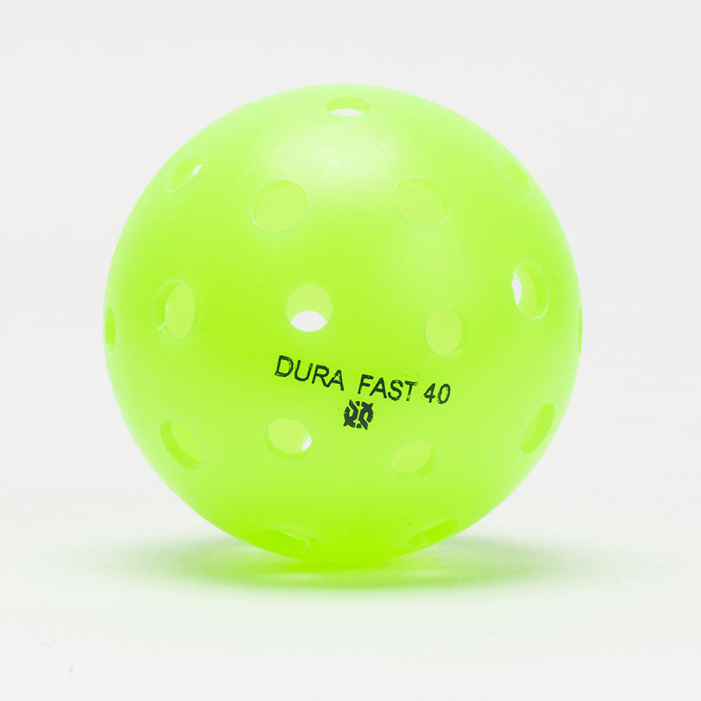 Dura Fast 40 Outdoor Pickleballs - Official Tournament Balls (Pack Of 6)