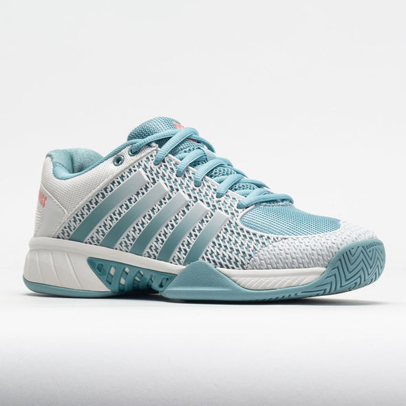 K-Swiss Express Light Pickleball Women's Blanc de Blanc/Nile Blue/Dess