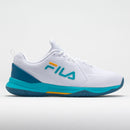 Fila Volley Burst Women's  White/Scuba Blue/Gold Fusion