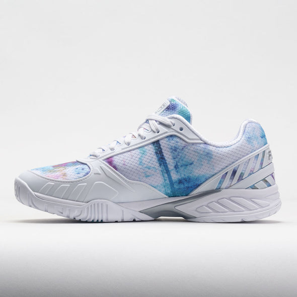 Fila Volley Zone Women's Tie-Dye Print Multi/White/Metallic Silver