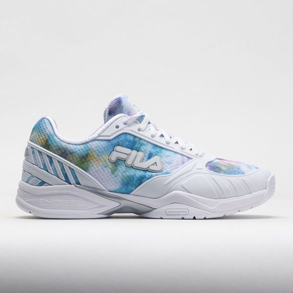 Fila Volley Zone Women's Tie-Dye Print Multi/White/Metallic Silver