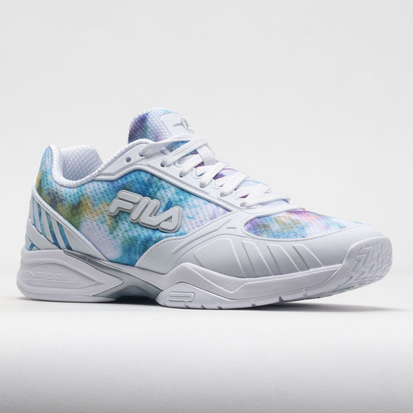 Fila Volley Zone Women's Tie-Dye Print Multi/White/Metallic Silver