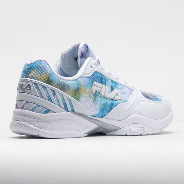Fila Volley Zone Women's Tie-Dye Print Multi/White/Metallic Silver