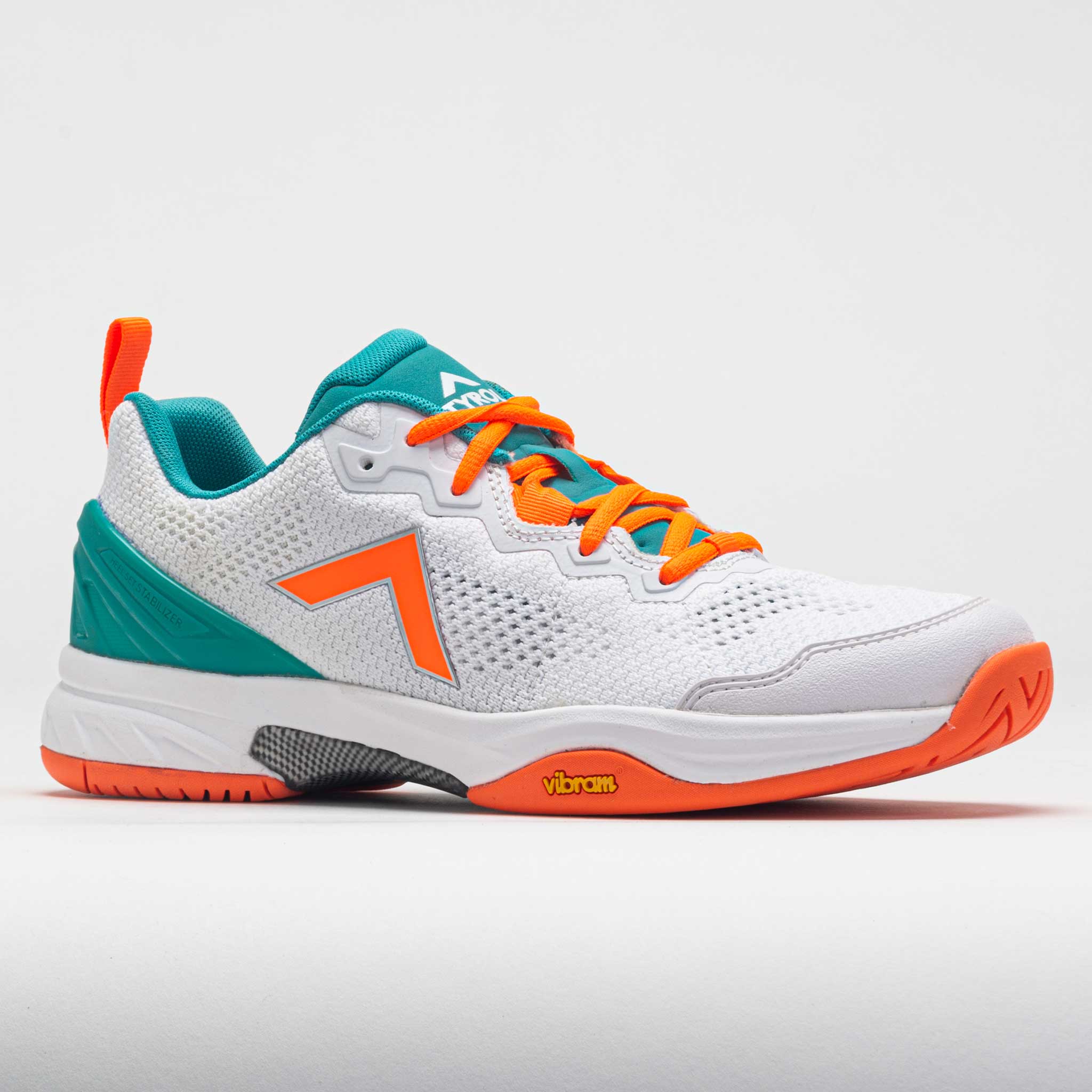Tyrol Velocity V Men's Wide White/Aqua/Orange – Holabird Sports
