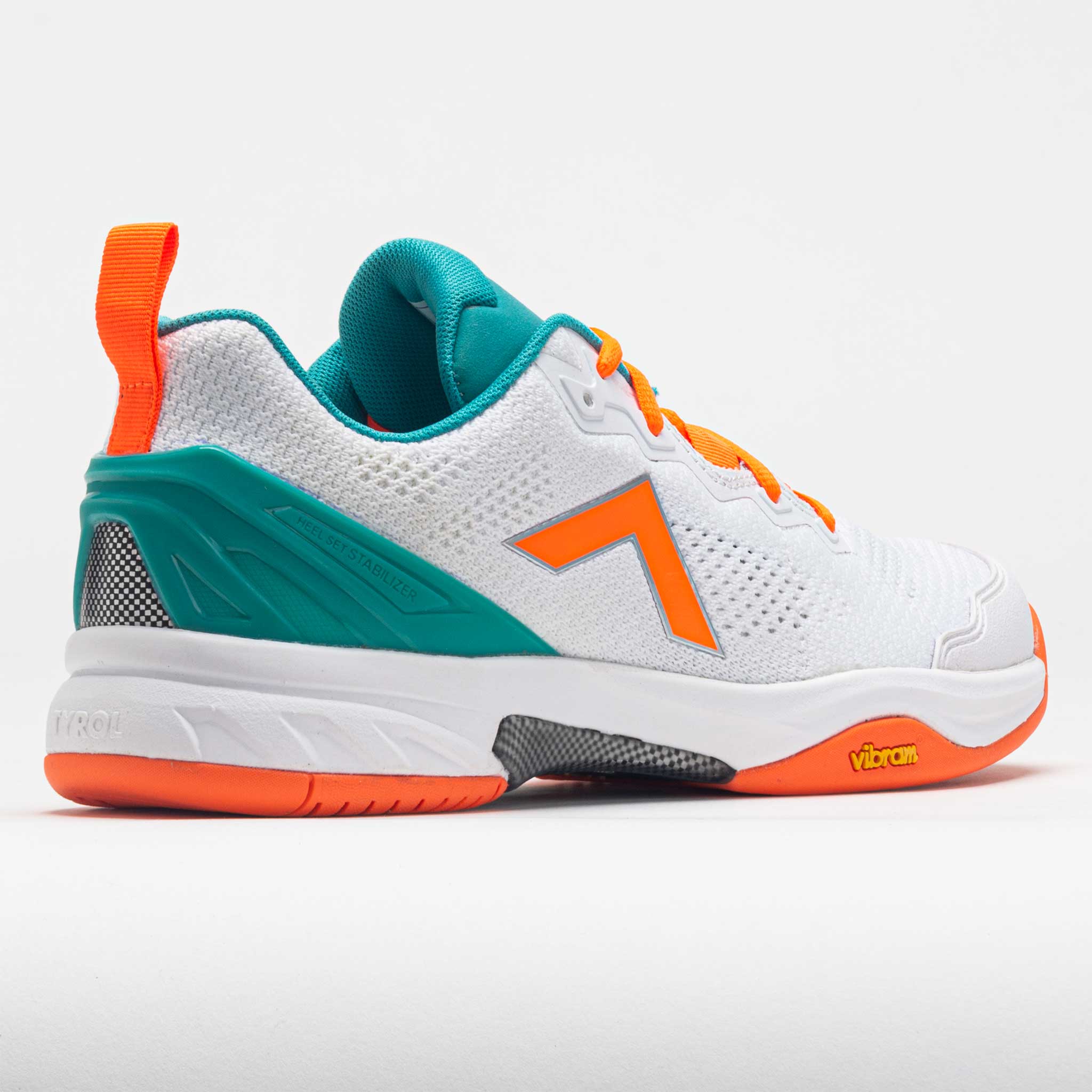 Tyrol Velocity V Men's Wide White/Aqua/Orange – Holabird Sports