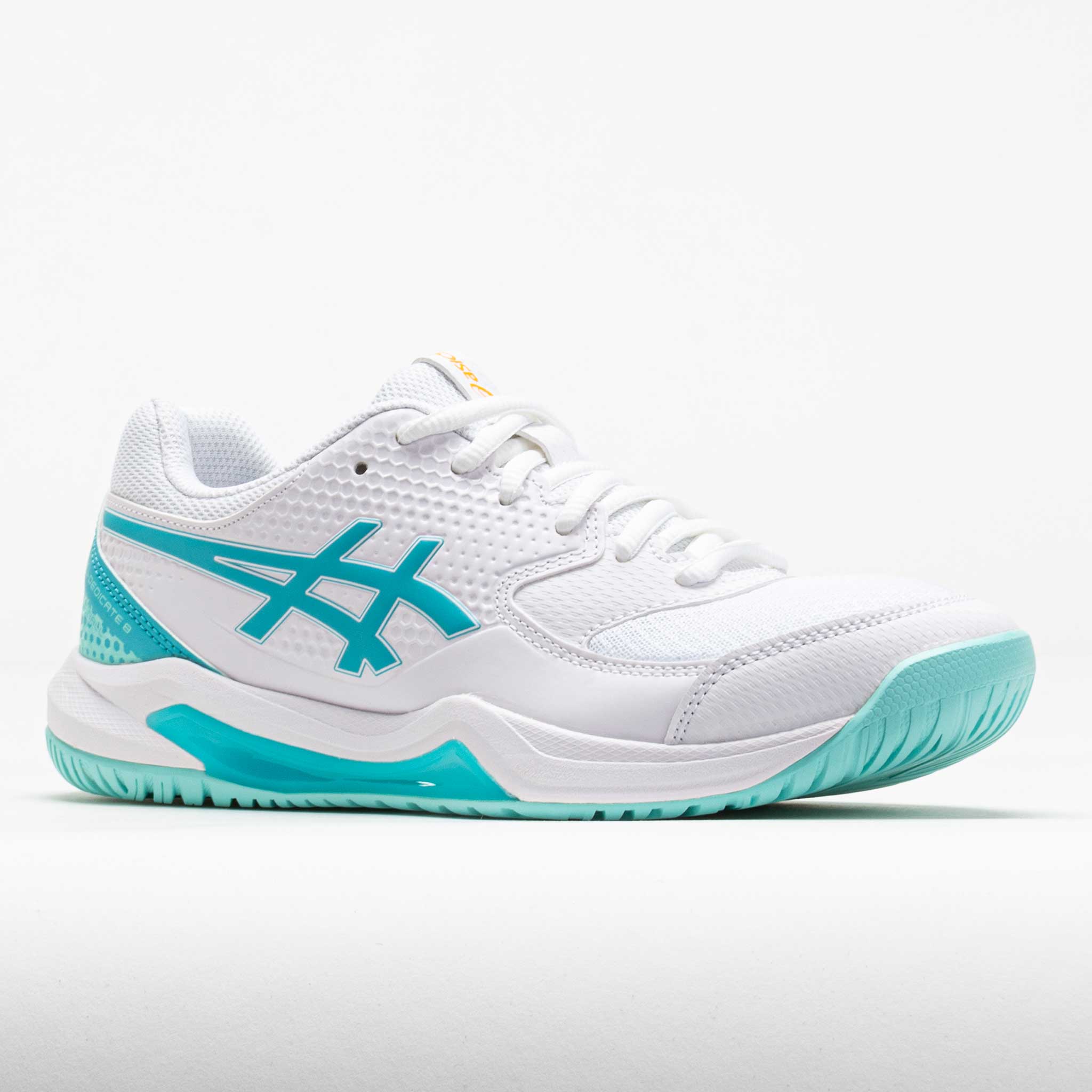 ASICS GEL-Dedicate 8 Women's White/Energy Aqua