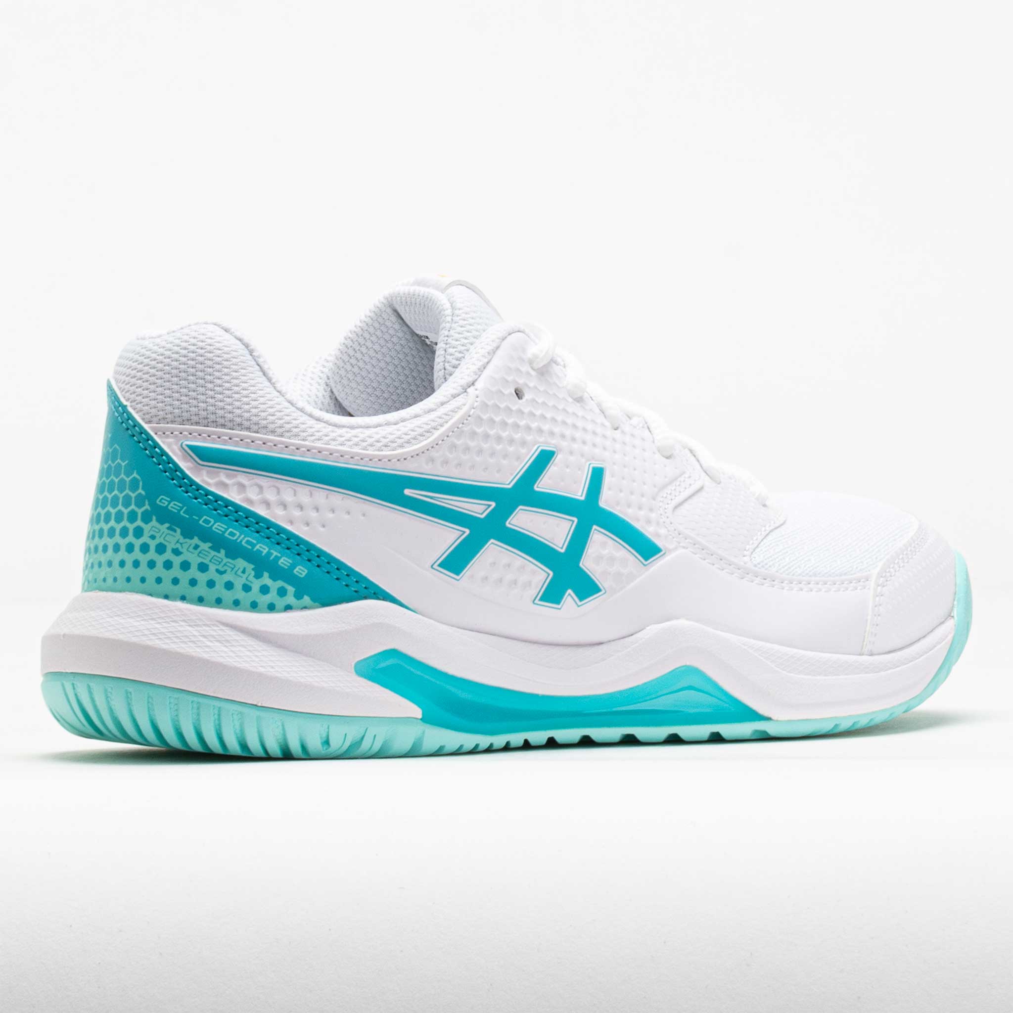 ASICS GEL-Dedicate 8 Women's White/Energy Aqua