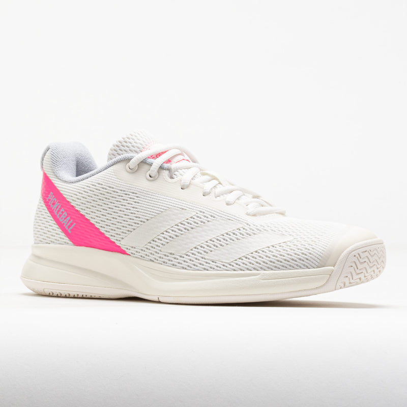 adidas CourtFlash Women's White/Zero Metallic/Lucid Pink