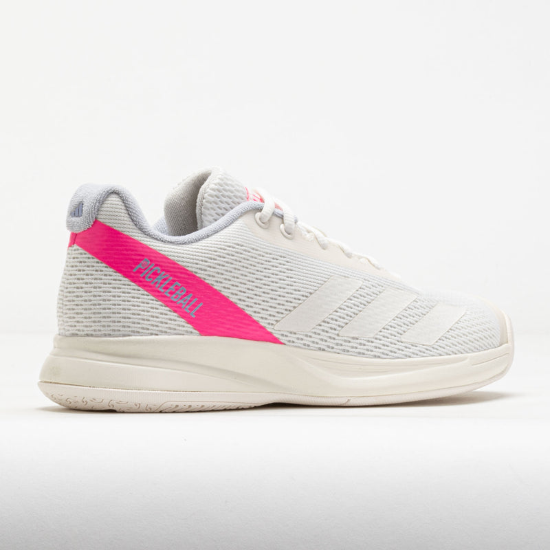 adidas CourtFlash Women's White/Zero Metallic/Lucid Pink