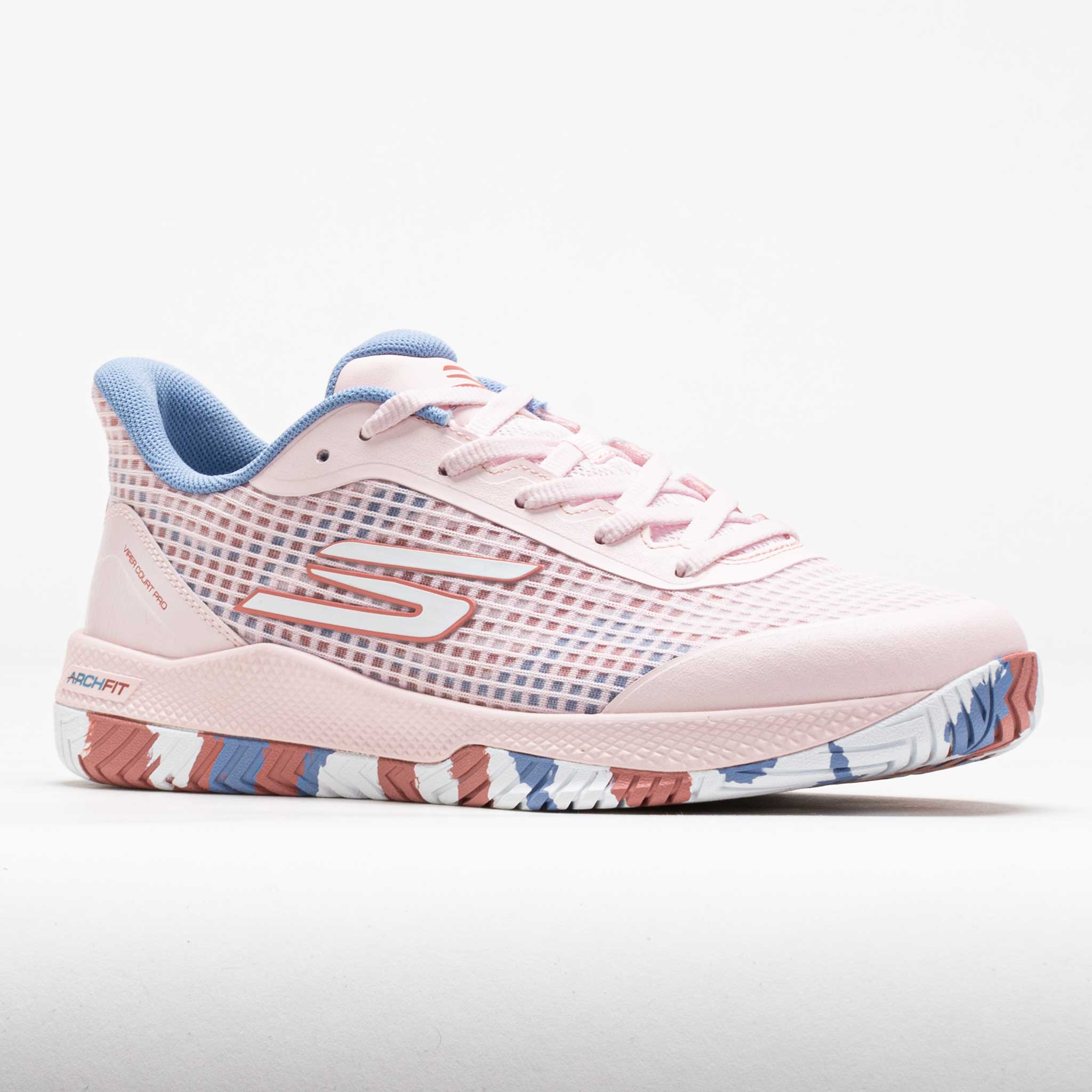 Skechers Viper Court Pro Women's Light Pink/Blue