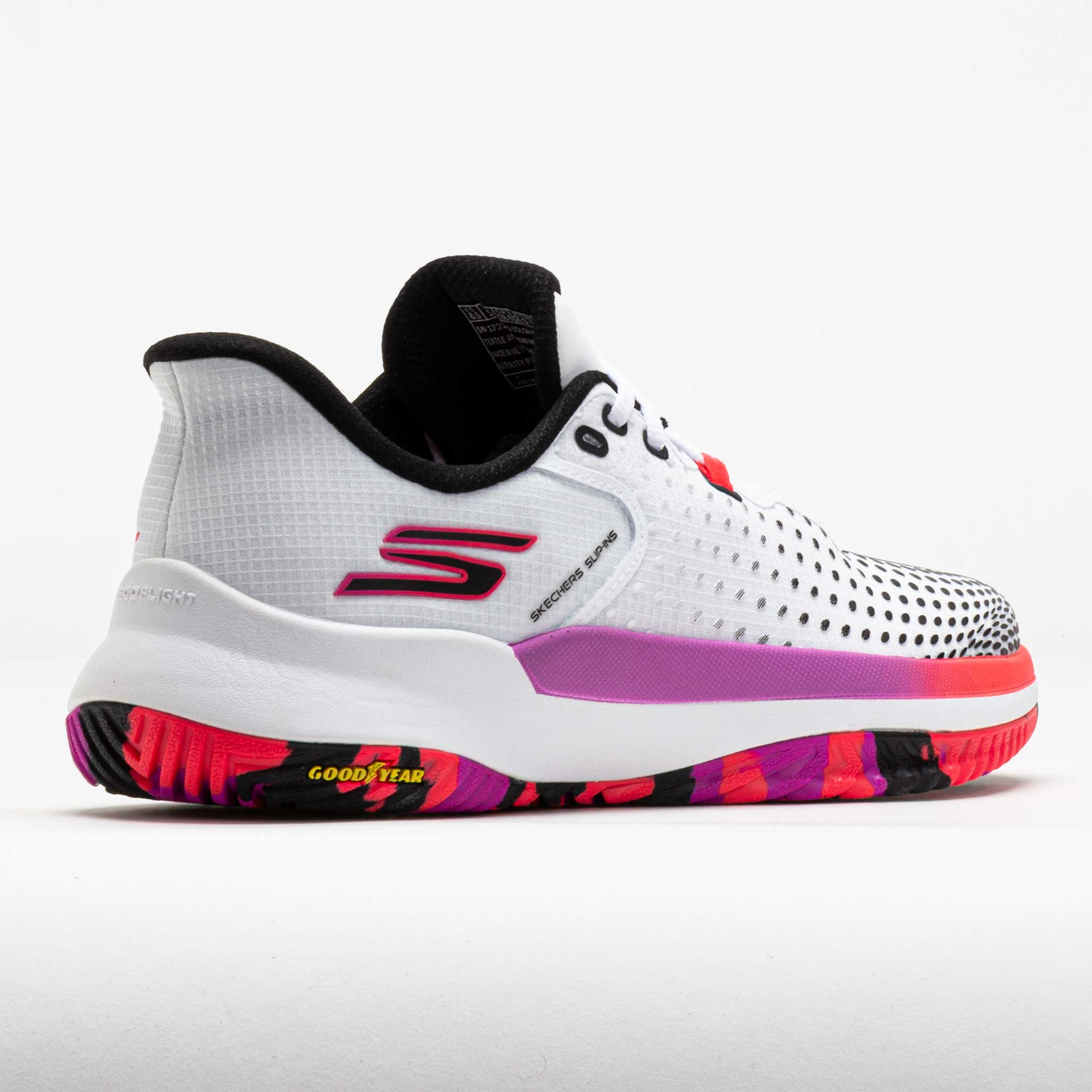 Skechers Viper Court Pro Elite Women's White/Black/Pink