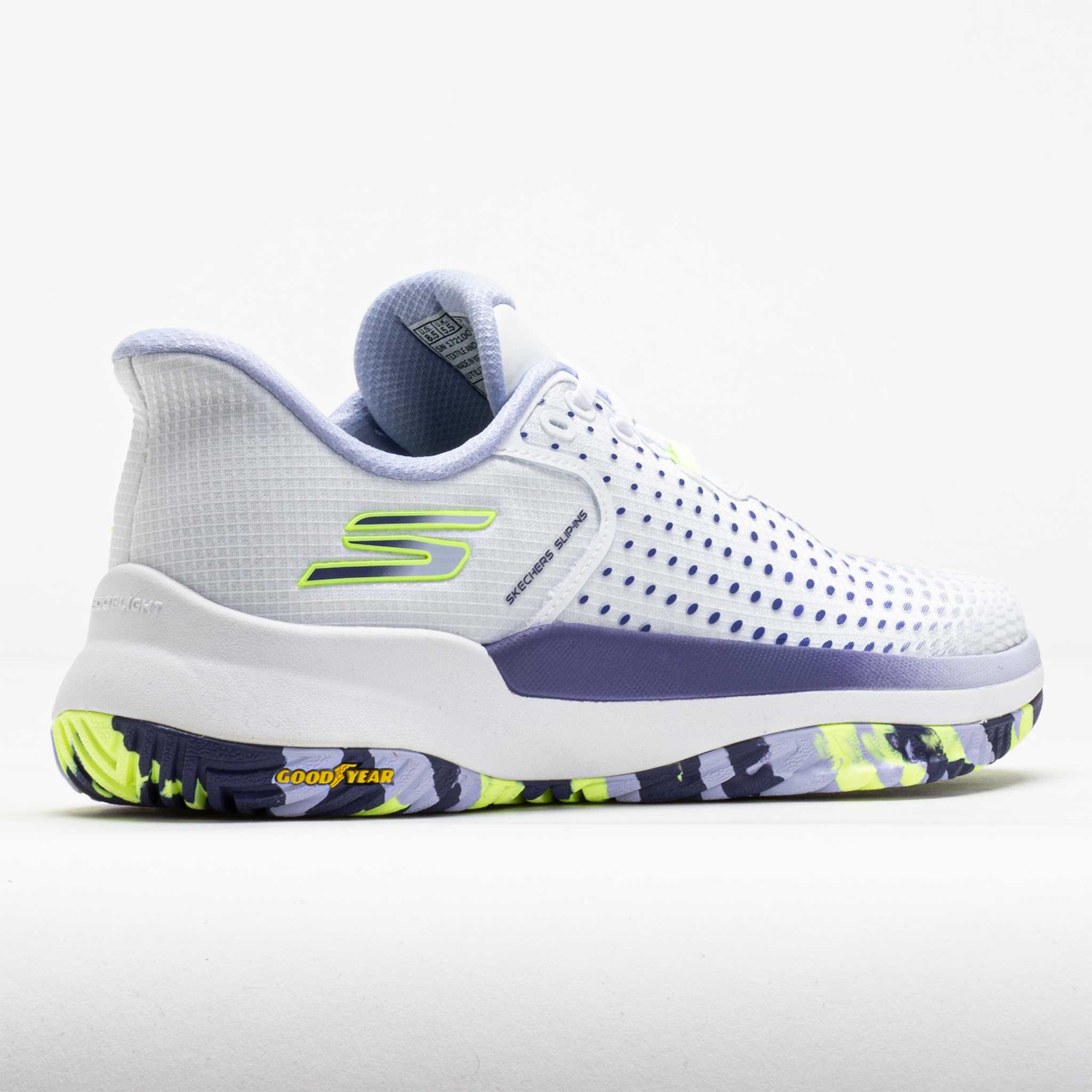 Skechers Viper Court Pro Elite Women's White/Purple/Lavender