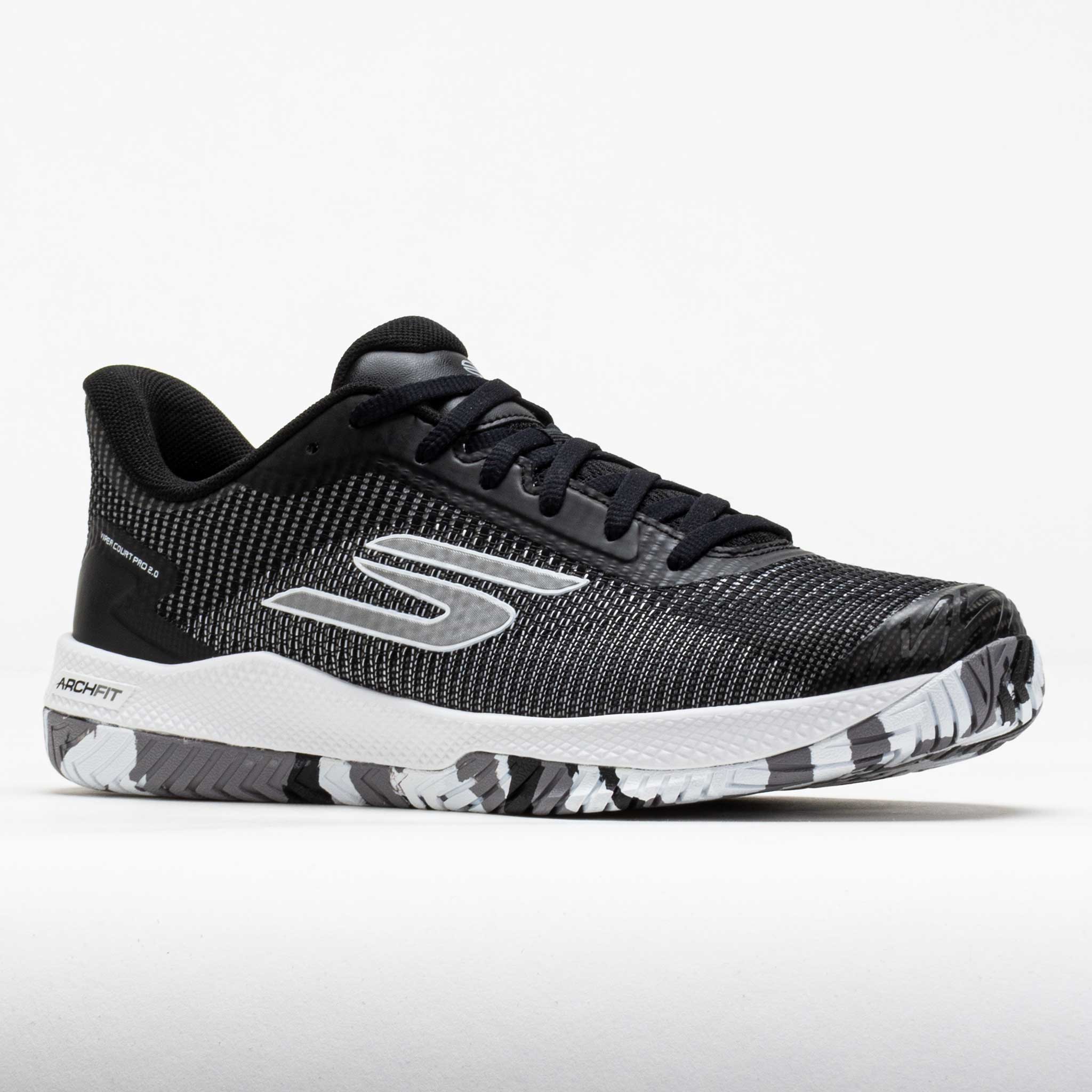 Skechers Viper Court Pro 2.0 Women's Black/White – Holabird Sports Skechers Viper Court Pro 2.0 Women's Black/White – Holabird Sports
