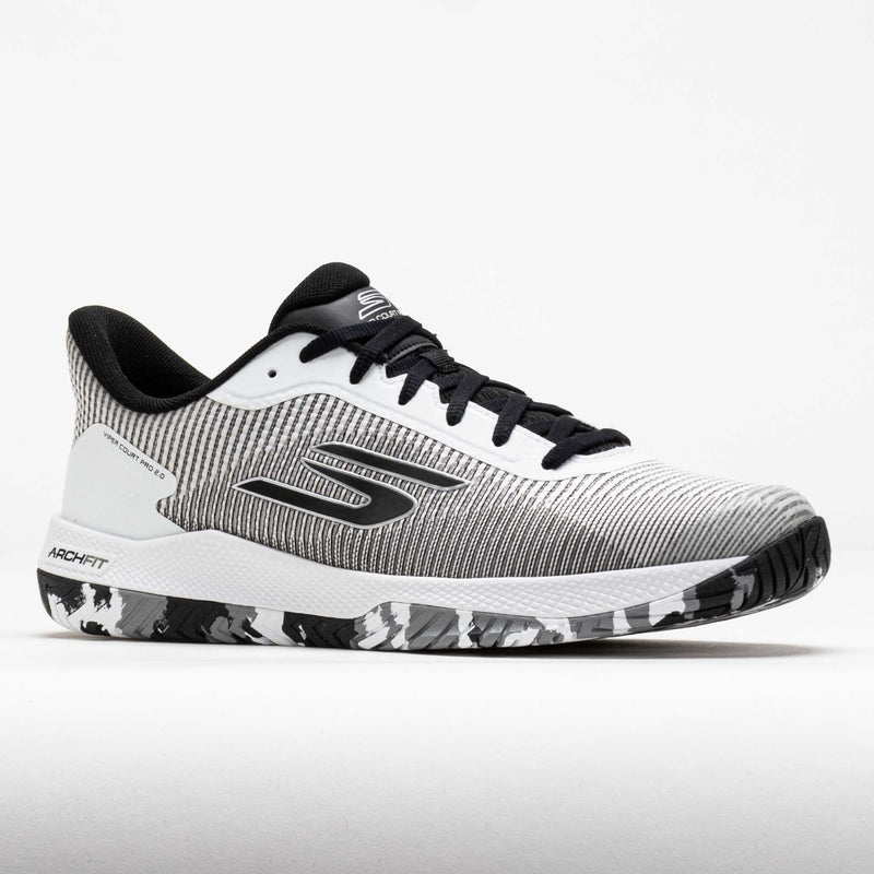 Skechers Viper Court Pro Men's White/Black – Holabird Sports