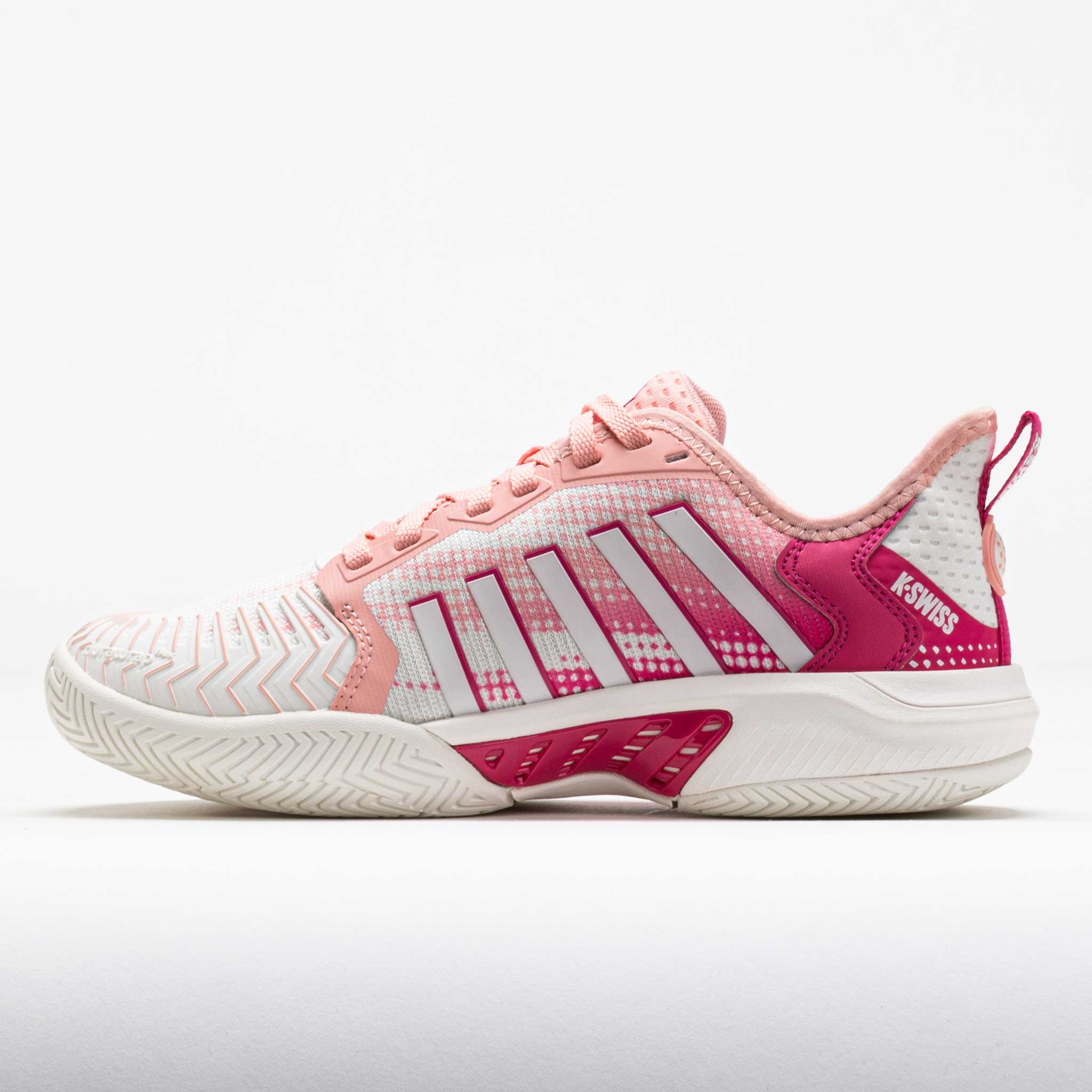 K-Swiss Pickleball Supreme Women's Cloud Dancer/Raspberry Sorbet