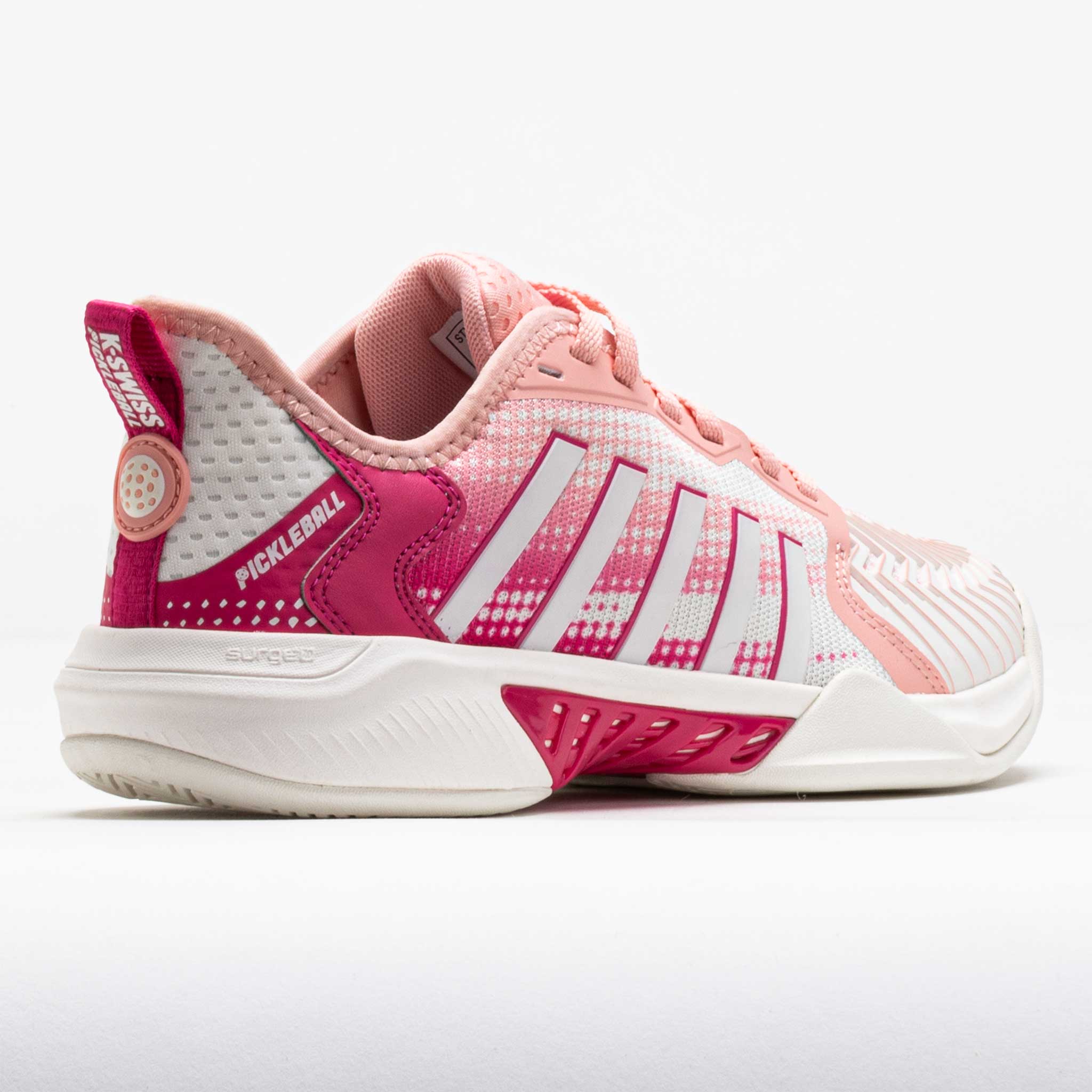 K-Swiss Pickleball Supreme Women's Cloud Dancer/Raspberry Sorbet