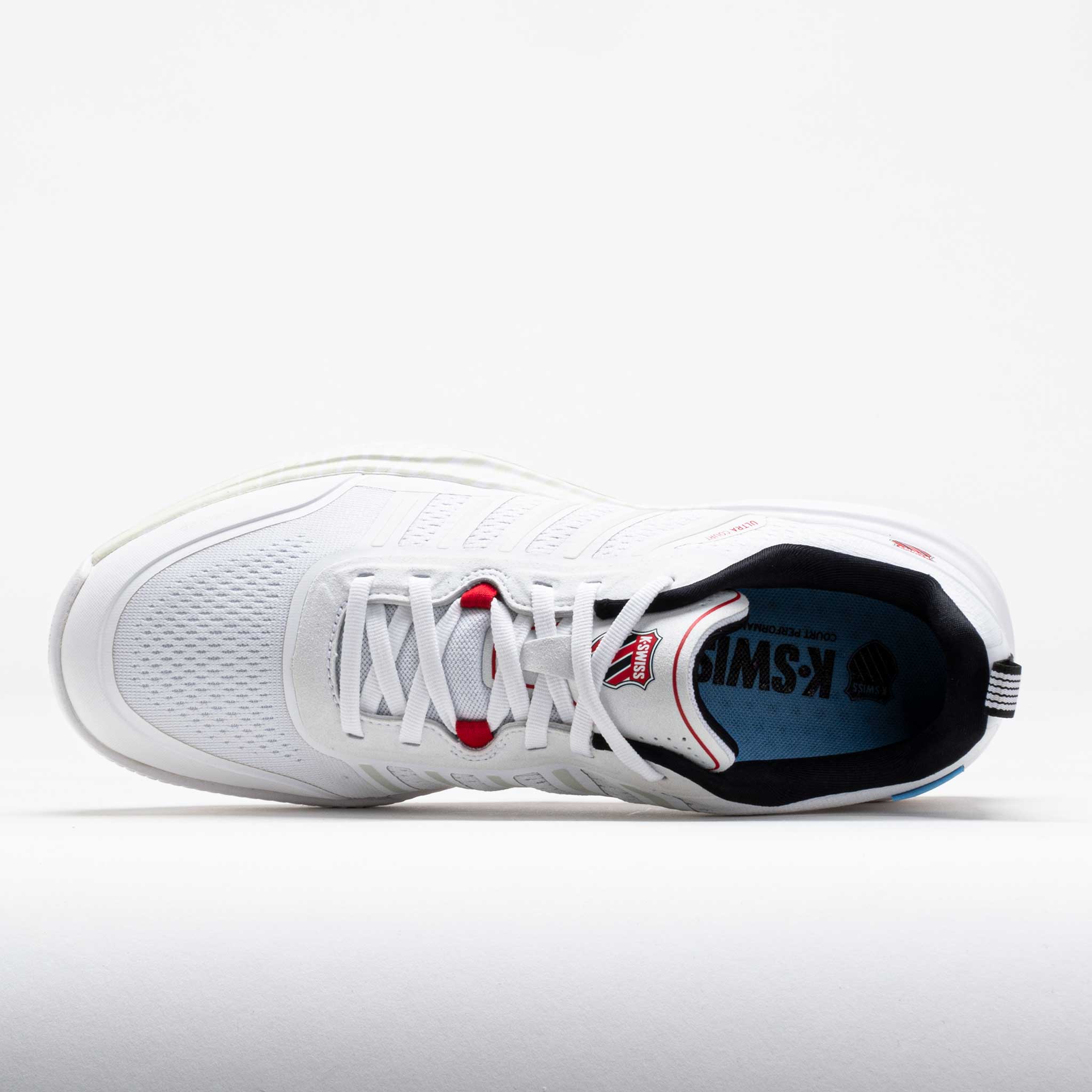 K-Swiss Ultra Court Men's White/Black/Mars Red – Holabird Sports
