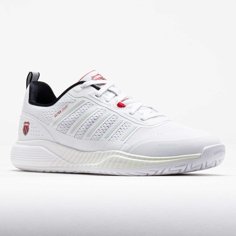 K-Swiss Ultra Court Men's White/Black/Mars Red